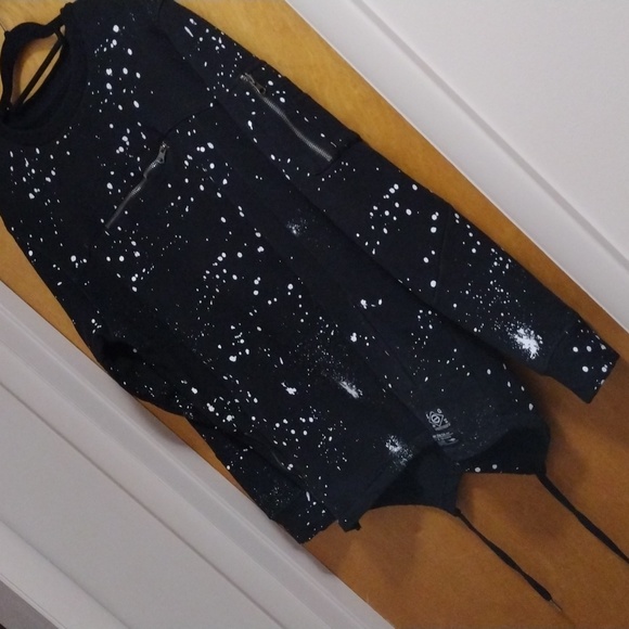 SQUARE ZERO AMAZING BLACK DETAILED SWEAT SHIRT SZ XL - Picture 3 of 15